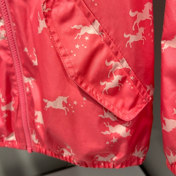 Carter's Jackets & Coats Carters Pink Unicorn Rain Jacket Poshmark